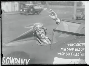 Garden City Prints: Pilot Waving from Plane
