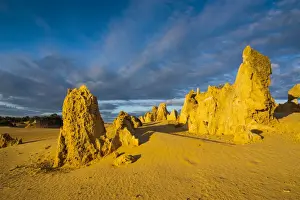 Western Australia Prints: The Pinnacles limestone formations, Nambung National Park, Western Australia