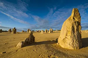 Western Australia Prints: The Pinnacles limestone formations, Nambung National Park, Western Australia
