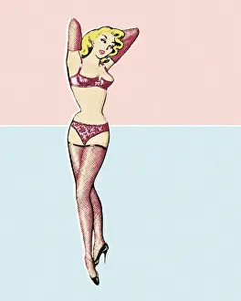 Ilustrat Prints: Pinup girl