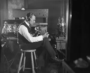 Stool Prints: Pioneering Radio Station 8XK