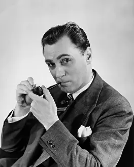 Pipe Prints: Pipe Smoker