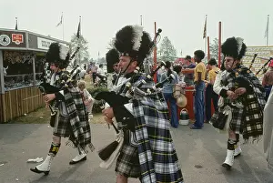 Huty32648 Prints: Pipers At Indianapolis 500, 1978