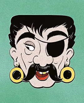 Earring Prints: Pirate