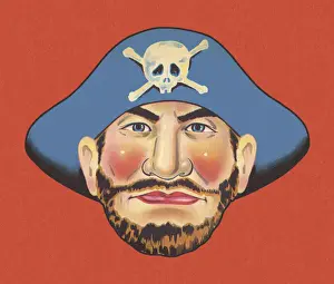 Pirate Wearing Hat