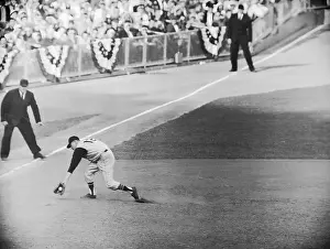 Pirates third baseman Don Hoak during World Series game