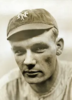 Pitcher Rube Marquard of the New York Giants
