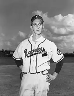 Pitcher Warren Spahn