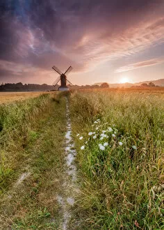 Beautiful Landscapes by George Johnson Gallery: Pitstone Windmill IV