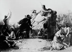Pizarro Seizing the Inca of Peru
