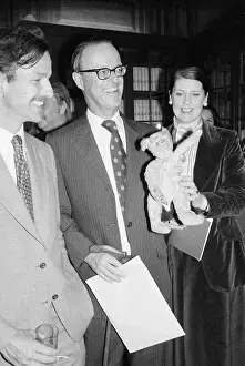 Birthplace Prints: P.J. and Philippa Roosevelt with Teddy Bear