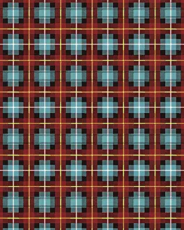 Pattern Artwork Illustrations Gallery: Plaid Pattern