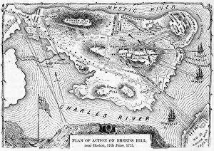 Plan of action at the Battle on Breeds Hill