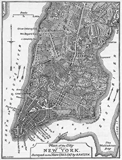 Residential Neighborhood Prints: Plan of the City of New York