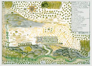 The Pierce Archive Prints: Plan du Fort des Yachoux