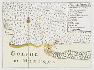 The Pierce Archive Prints: Plan de Pensacolle