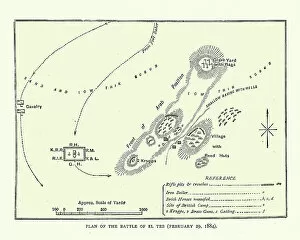 Historcal Battle Maps and Plans Collection: Plan of the Second Battle of El Teb February 29, 1884