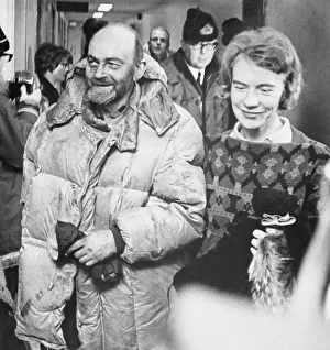 Plane Crash Survivor Einar Pedersen with Wife