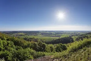 Franconian Prints: Plankenfels, view from Plankenstein mountain