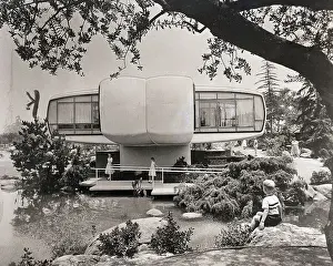 Plastic Prints: Plastic House on Display at Disneyland