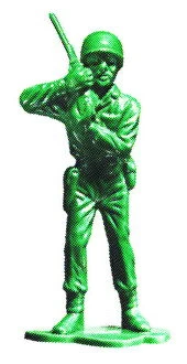 Captivating Art Illustrations Collection: Plastic Toy Soldier