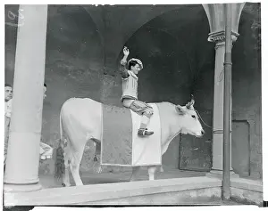 Florence Prints: Player Sitting Upon a Steed