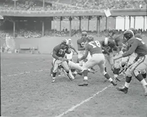 Player Tackled by Opponents