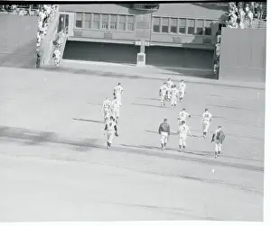 Players Accompanying Leo Durocher Off the Field