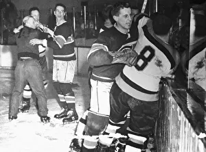 Players Restraining Each Other During Fight