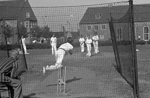 School Prints: Playing Cricket