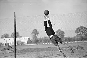 Football Prints: Playing In Goal