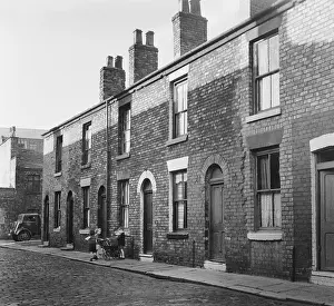 1955 Prints: Playing In A Salford Street