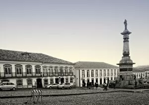 Plaza central of Ouro Preto