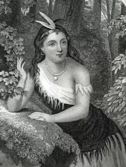 Famous and Influential People Gallery: Pocahontas (born c. 1596-1617)