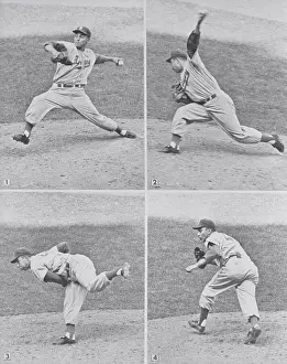 Mound Prints: Podres Pitching Form