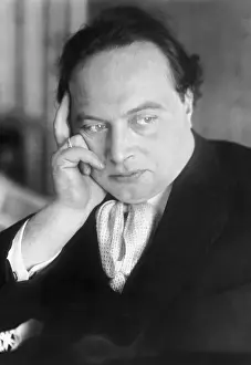 Hands On Face Prints: Poet Franz Werfel