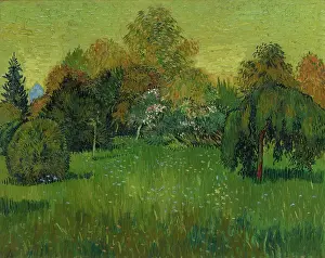 Green Colour Prints: The Poets Garden