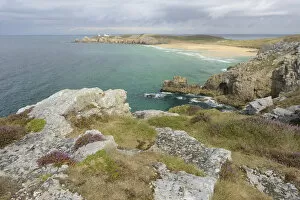 Images Dated 14th August 2014: Pointe de Penhir, Crozon peninsula, Departement Finistere, Brittany, France