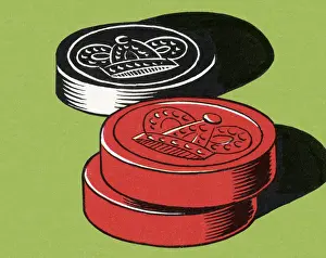 Three Objects Prints: Poker Chips