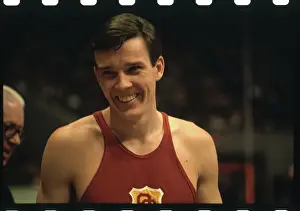 Pole Vaulter Bob Seagren Laughing