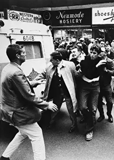 Police Arresting Brian Flanagan