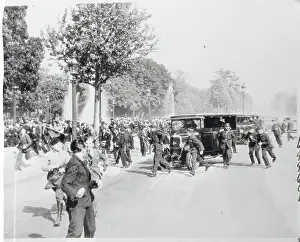 Police Breaking up Royalist Gathering