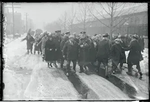 Police Clashing with Strikers