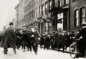 Huty32305 Prints: Police Disperse IWW Meeting