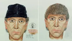 Crime Prints: Police Drawing of Los Angeles Night Stalker Killer