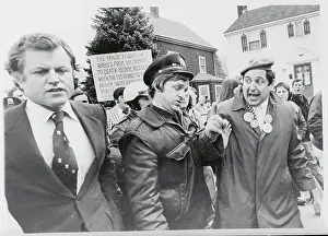 Quincy Prints: Police Escorting Edward M. Kennedy
