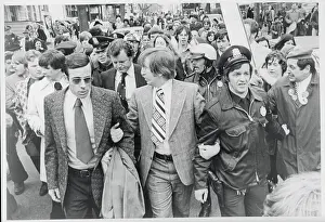 Quincy Prints: Police Escorting Edward M. Kennedy