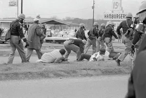 Selma Prints: Police By Fallen Civil Rights Protesters