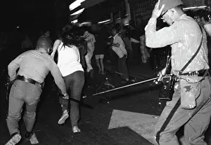Police Fire Tear Gas At University of Maryland Student Protests