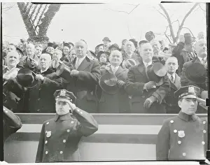 Police and Government Officials at Saint Patrick's Day Parade